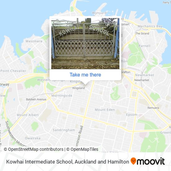 Kowhai Intermediate School地图