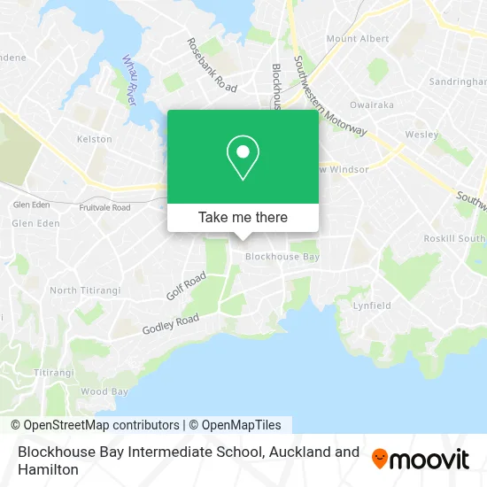Blockhouse Bay Intermediate School map