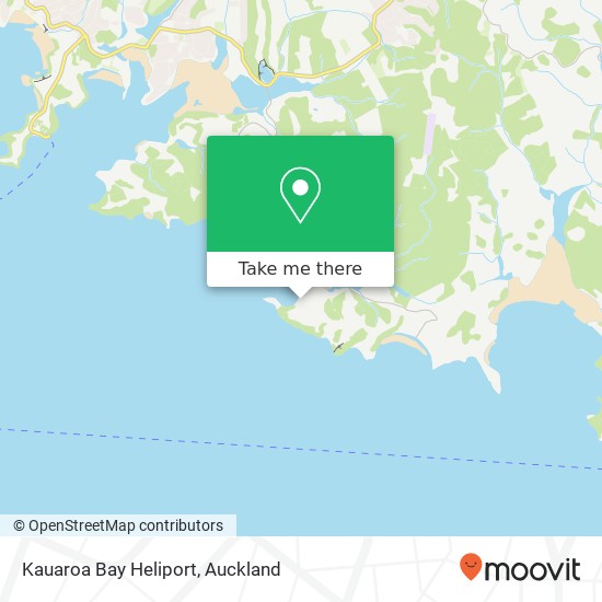 Kauaroa Bay Heliport map
