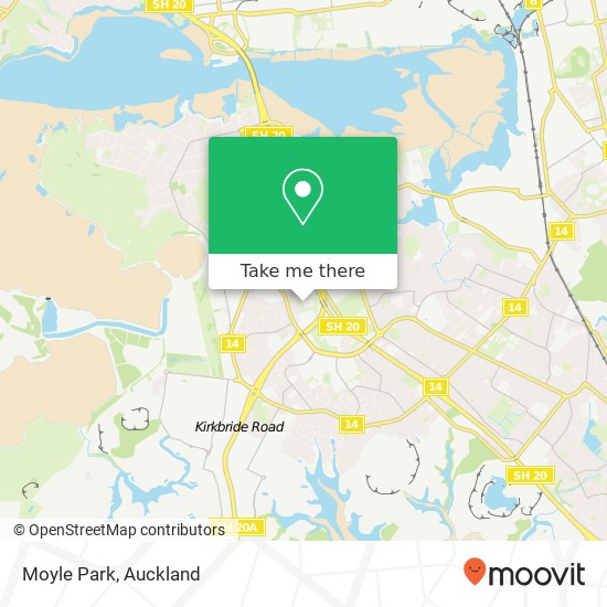 Moyle Park map