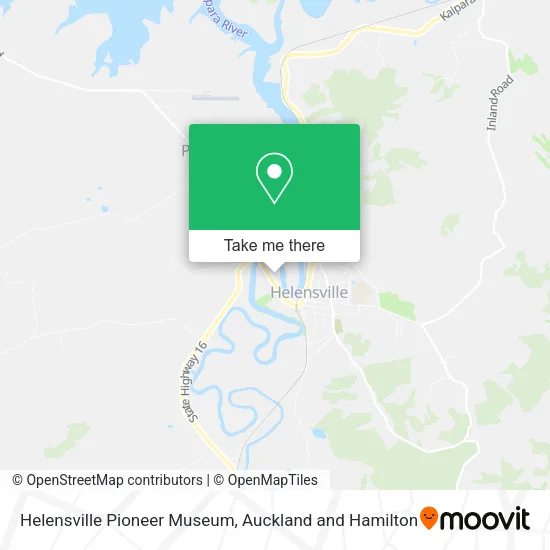 Helensville Pioneer Museum map