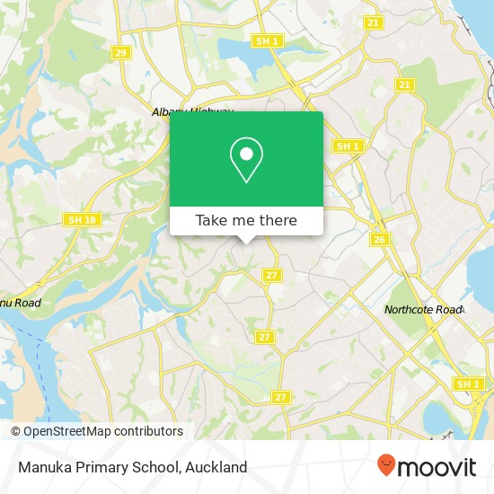 Manuka Primary School地图