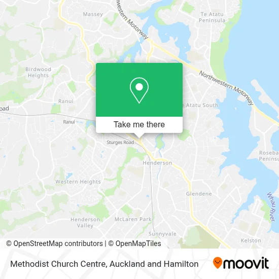 Methodist Church Centre map