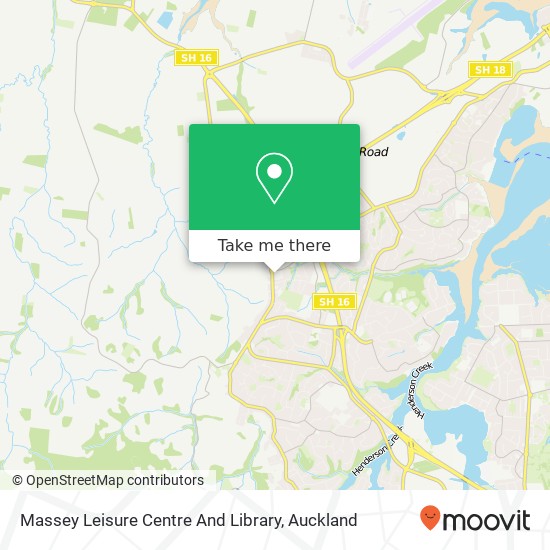 Massey Leisure Centre And Library map