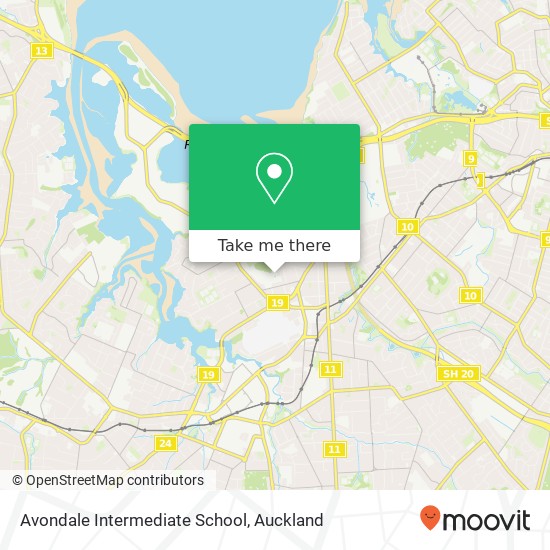 Avondale Intermediate School地图