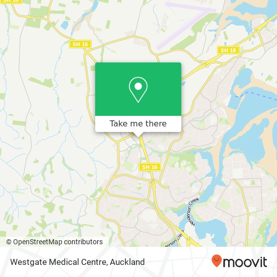 Westgate Medical Centre map