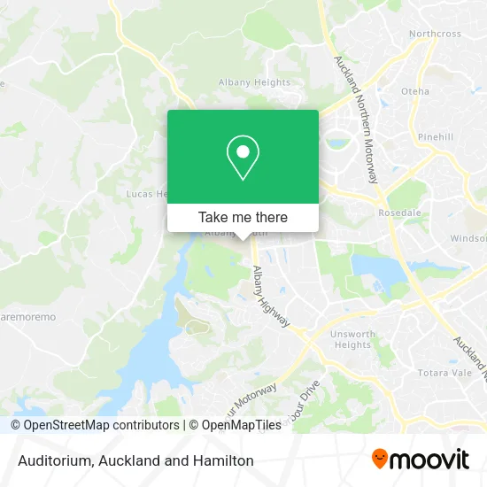Auditorium map