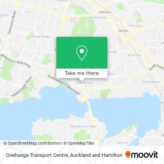 Onehunga Transport Centre地图