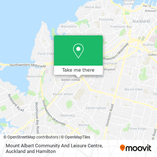 Mount Albert Community And Leisure Centre map