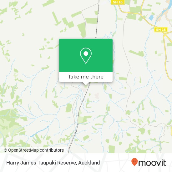 Harry James Taupaki Reserve地图