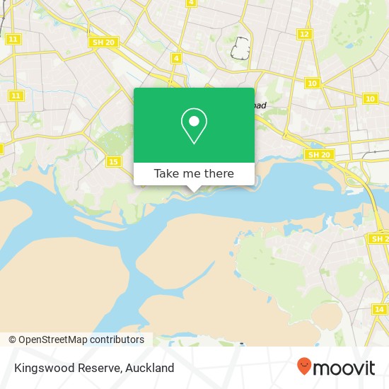 Kingswood Reserve map