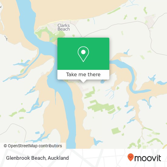 Glenbrook Beach地图