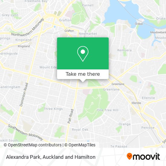 Alexandra Park地图