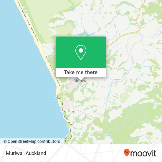 Muriwai map