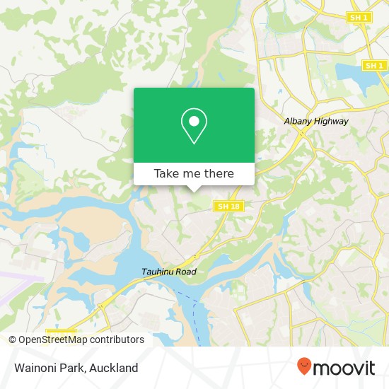 Wainoni Park地图