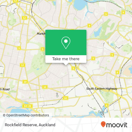 Rockfield Reserve map
