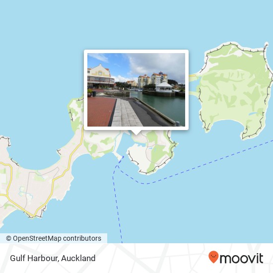 Gulf Harbour map