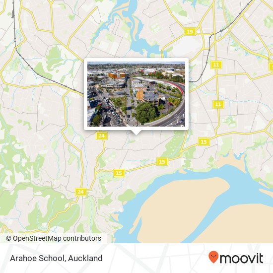 Arahoe School map