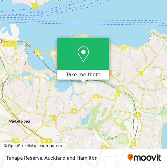 Tahapa Reserve map