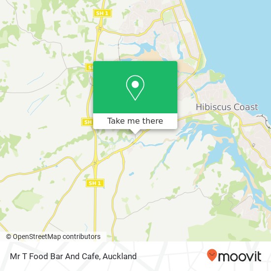 Mr T Food Bar And Cafe map