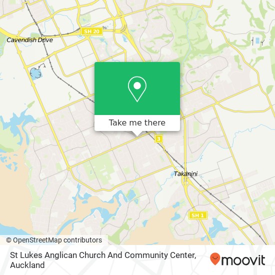 St Lukes Anglican Church And Community Center map