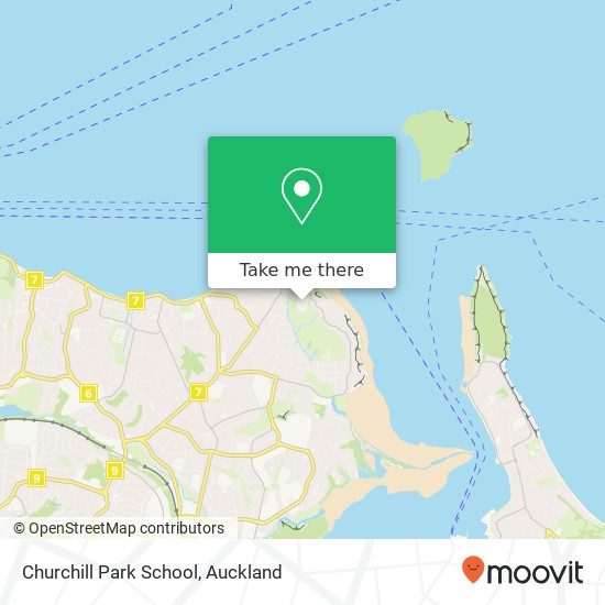 Churchill Park School地图