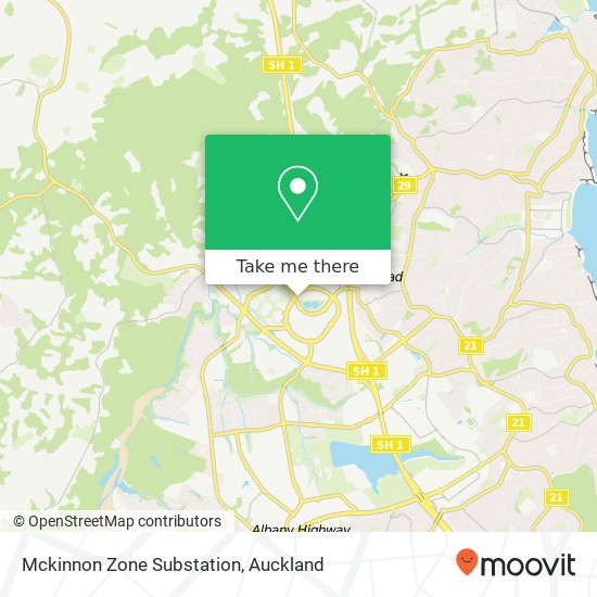 Mckinnon Zone Substation地图