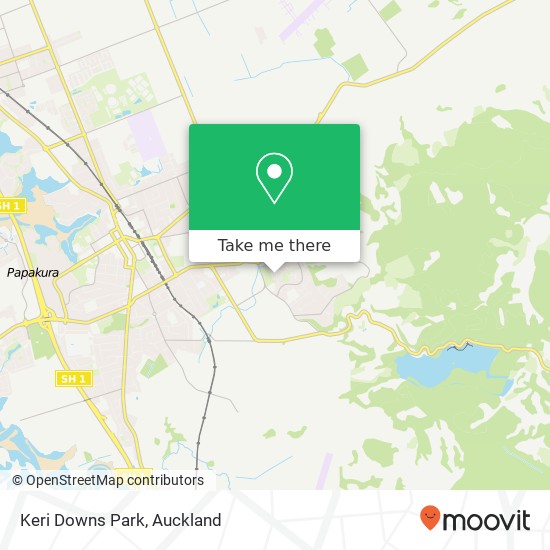 Keri Downs Park map