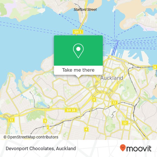 Devonport Chocolates地图