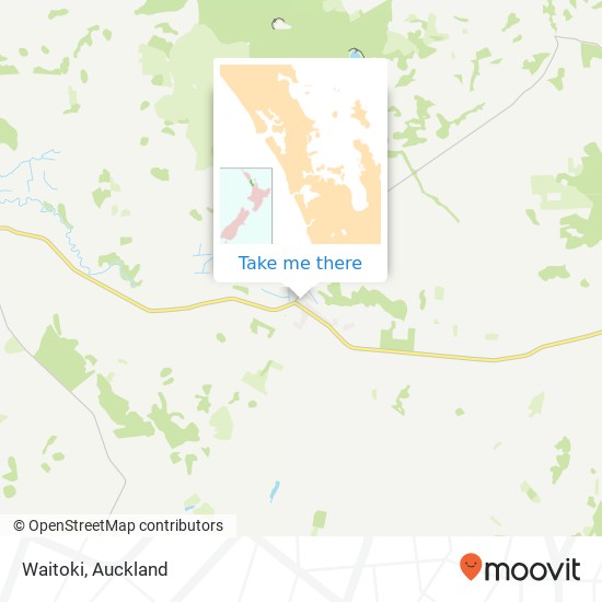 Waitoki地图