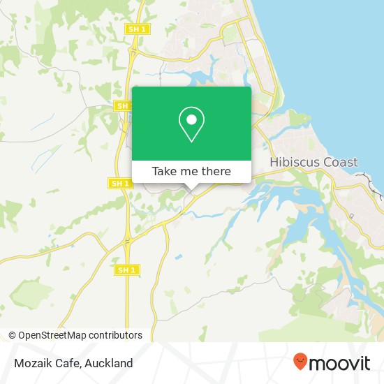 Mozaik Cafe map