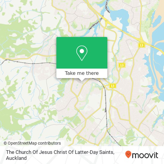 The Church Of Jesus Christ Of Latter-Day Saints map