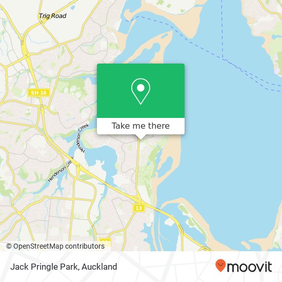 Jack Pringle Park map