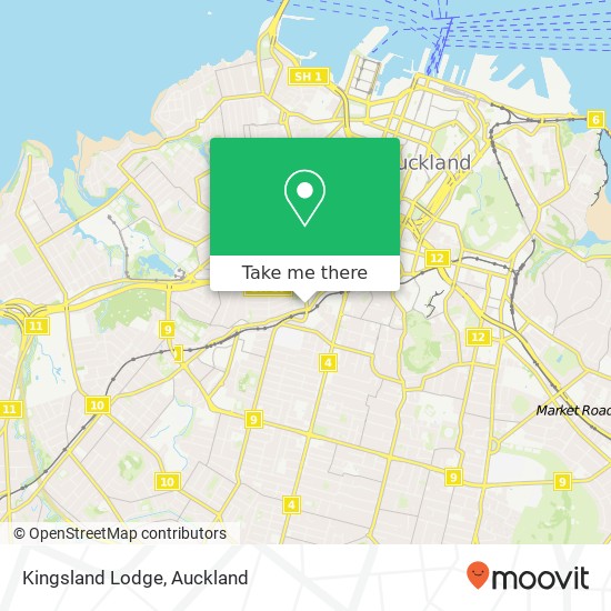 Kingsland Lodge map