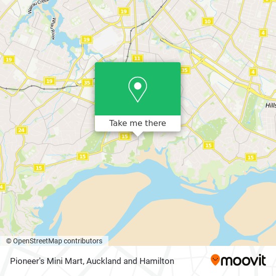Pioneer's Mini Mart地图