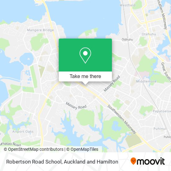 Robertson Road School map