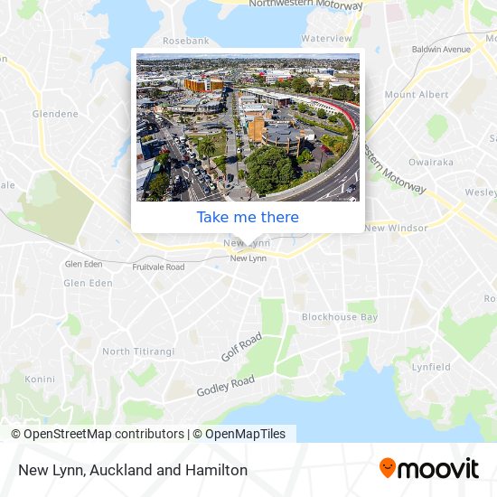 New Lynn map