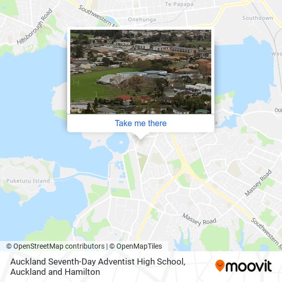 Auckland Seventh-Day Adventist High School map
