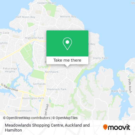 Meadowlands Shopping Centre map