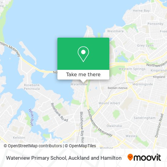 Waterview Primary School map