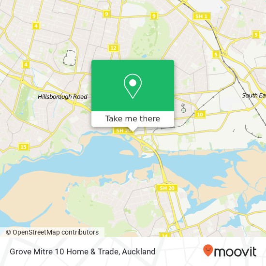 Grove Mitre 10 Home & Trade地图