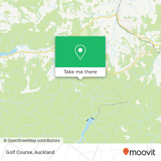 Golf Course map