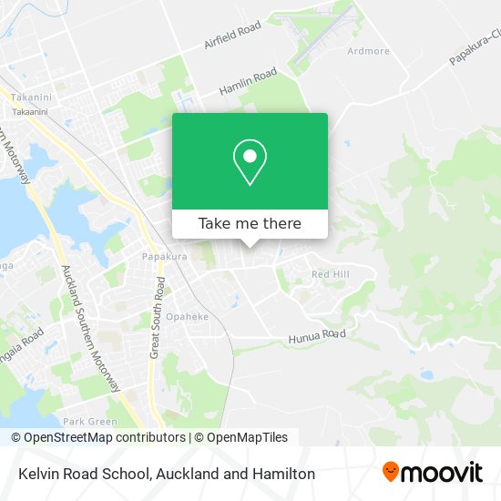 Kelvin Road School map