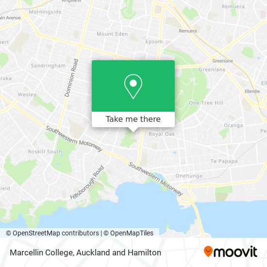 Marcellin College map