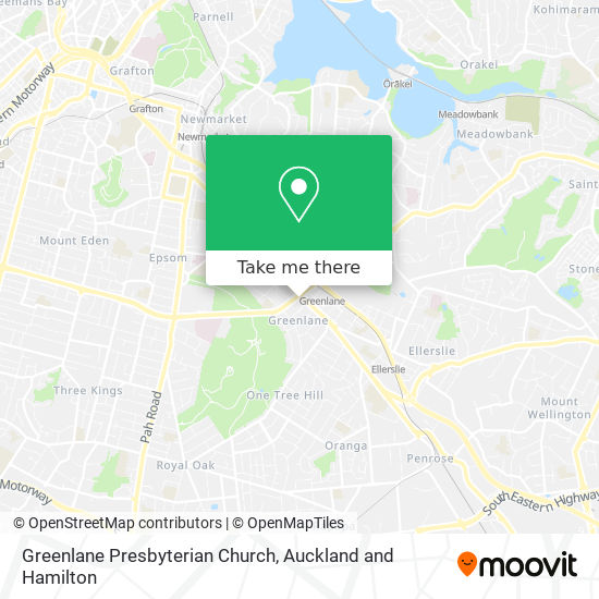 Greenlane Presbyterian Church地图