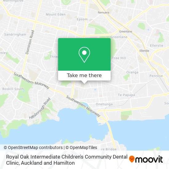 Royal Oak Intermediate Children's Community Dental Clinic地图