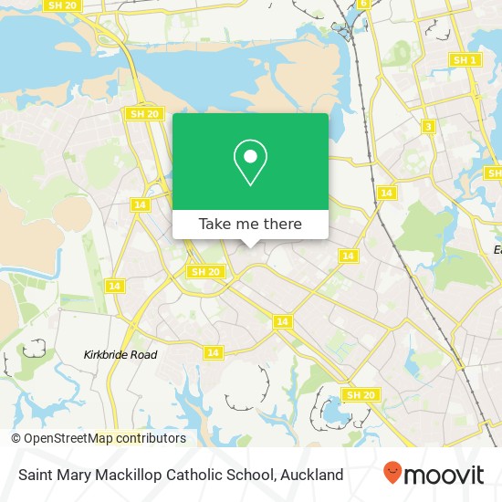 Saint Mary Mackillop Catholic School地图