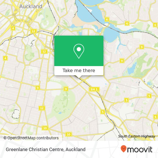 Greenlane Christian Centre地图