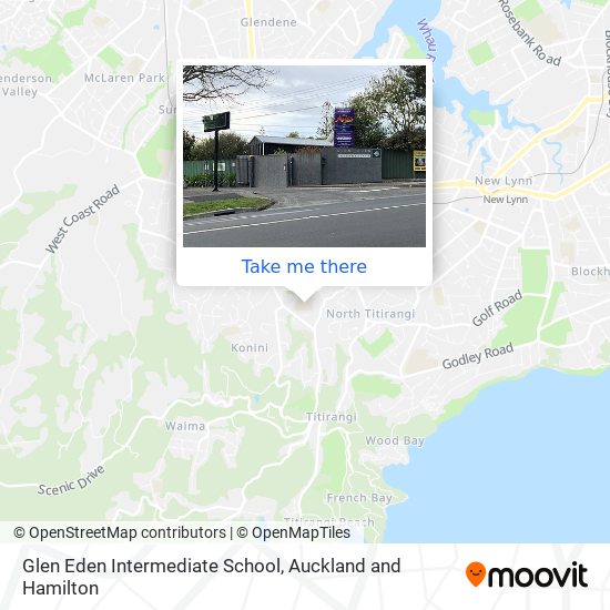 Glen Eden Intermediate School地图