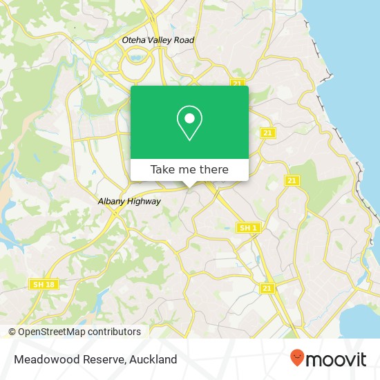 Meadowood Reserve地图